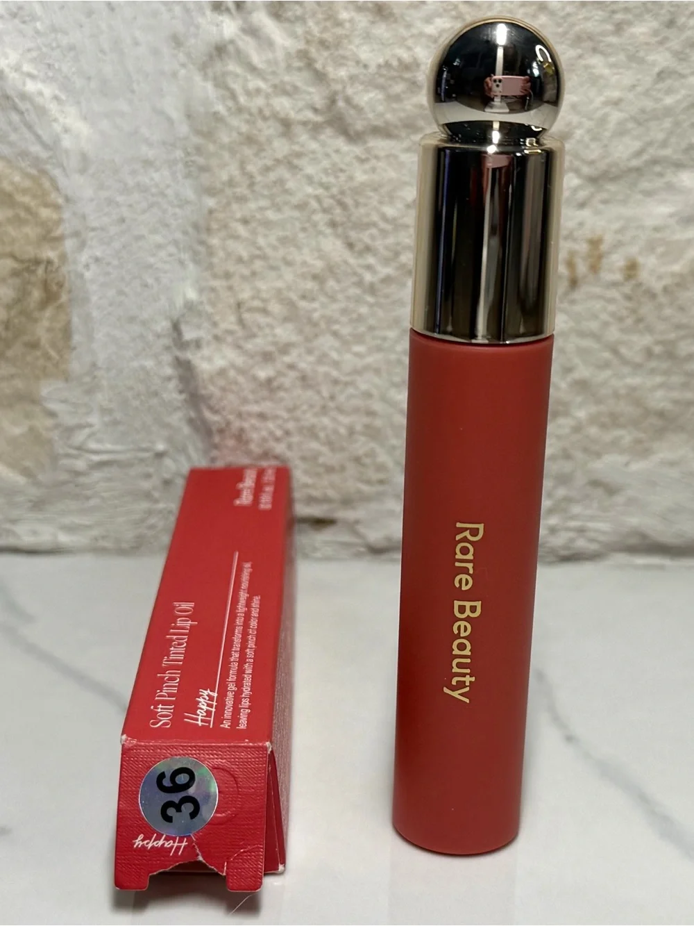 ⭐ RARE BEAUTY SOFT PINCH TINTED LIP OIL SHADE HAPPY ⭐